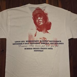 Dominic Fike Merch Festival 2024 T-shirt Size L RARE